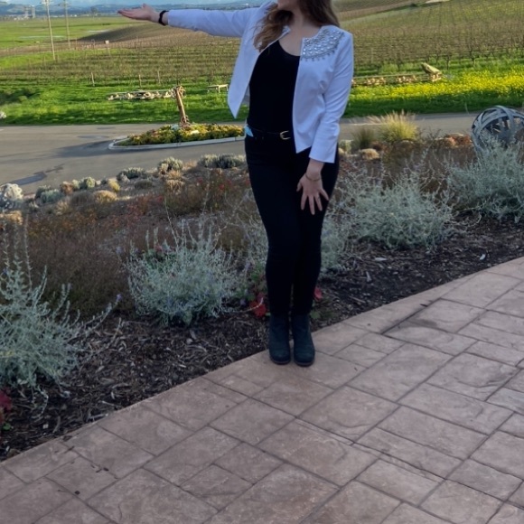 Brooks Brothers jeweled jacket/blazer size 8 - Picture 6 of 10